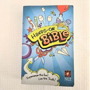 Hands On Bible NLT Timeline Facts Info 9 yrs + 2010 Tyndale House Publishers